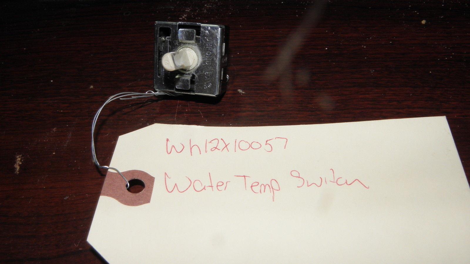 GE FRONT LOAD WASHER WASHING MACHINE WH12X10057 WATER TEMP SWITCH GE FRONT LOAD WASHER WASHING MACHINE WH12X10057 WATER TEMP SWITCH